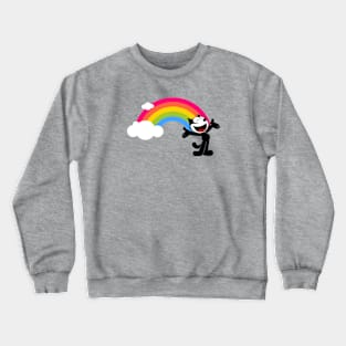 FELIX the CAT RAINBOW Crewneck Sweatshirt